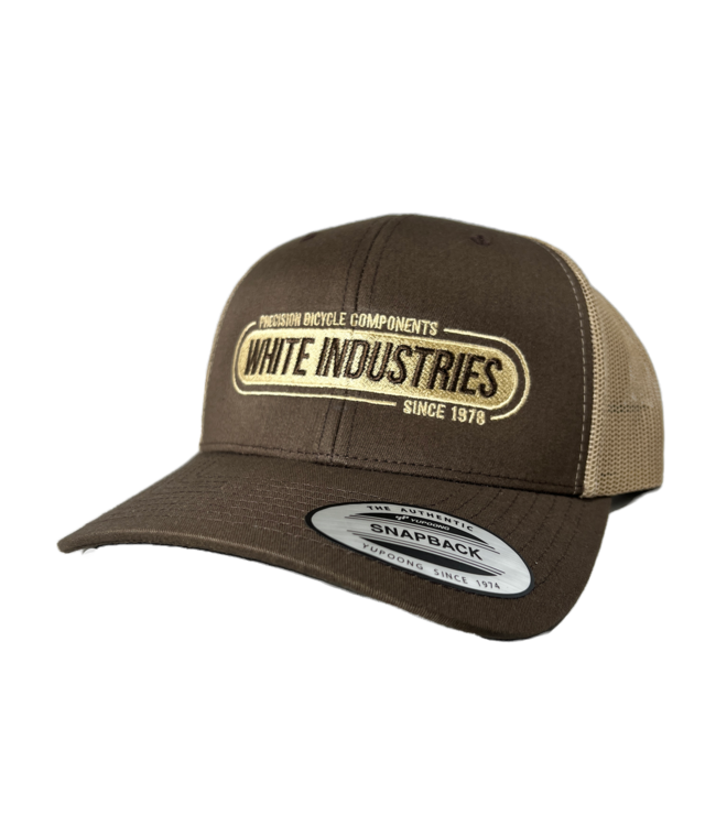 White Industries Hat Brown / Khaki One Size