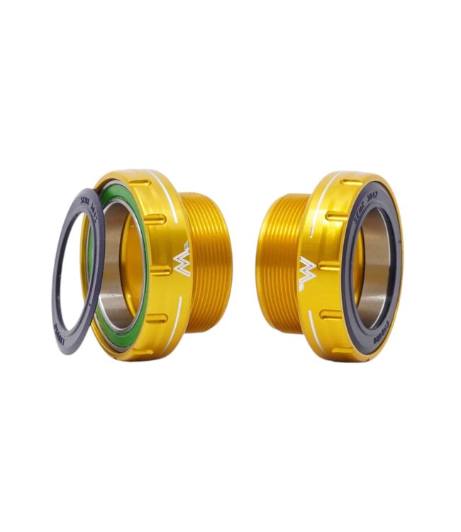 White Industries External BSA BB 30mm Gold Stainless Steel