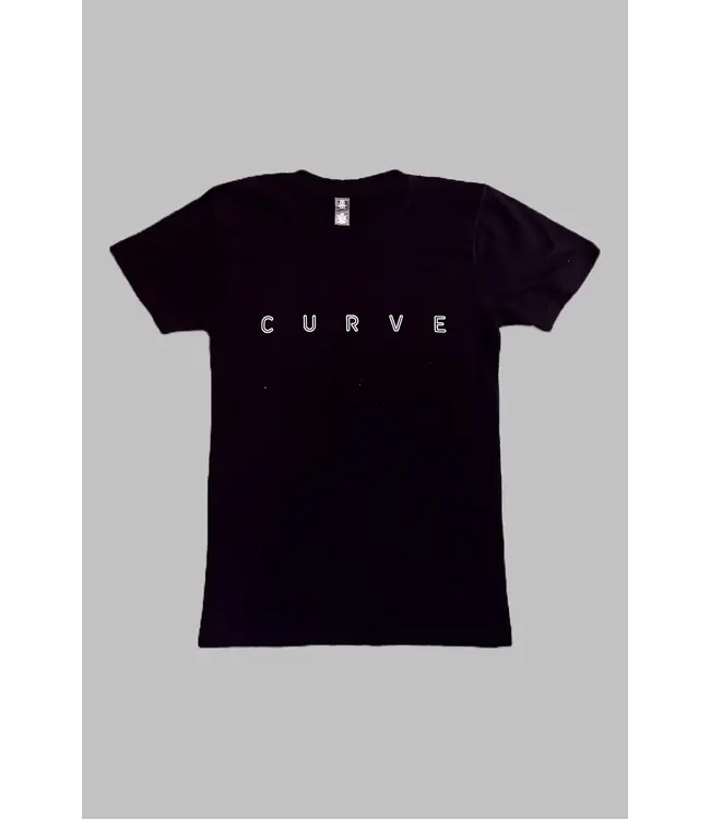 Curve Cycling Curve Logo Staple Tee Black XS
