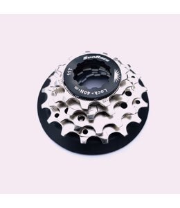 Brompton Brompton Sprocket set incl chain guide disc 3/32' 9-spline - 11/13/15/18T (4-spd)