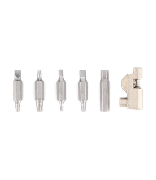 Ryder In-Bar Groove Tool - 10 Tools With Chain Breaker + Dual Slug Plug