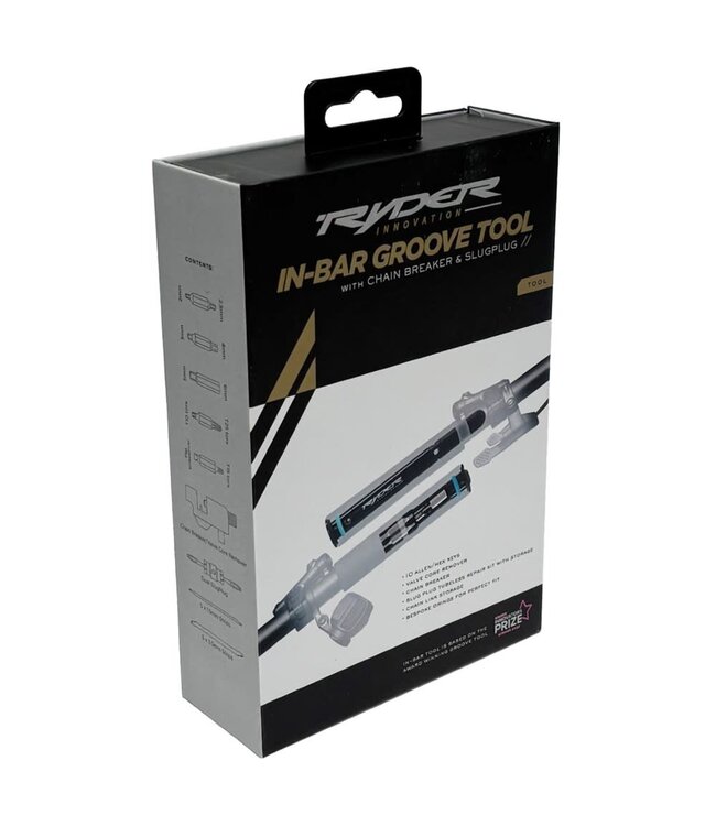 Ryder In-Bar Groove Tool - 10 Tools With Chain Breaker + Dual Slug Plug