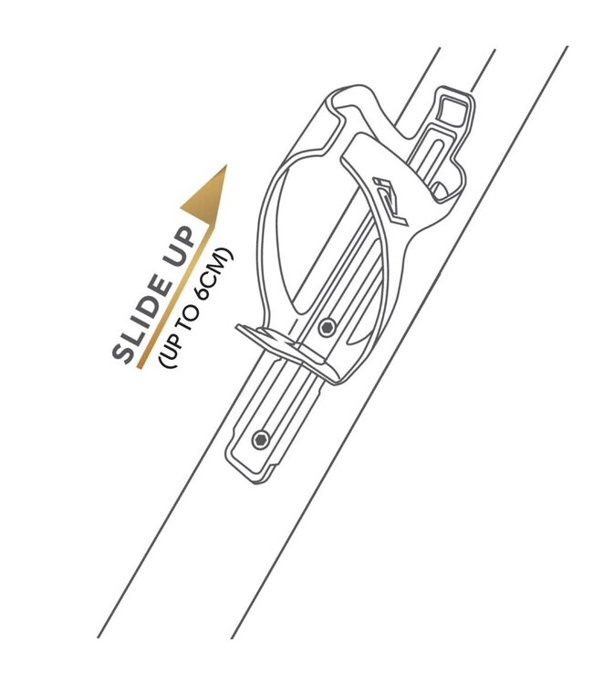 Ryder Kinetic - Height-adjustable Nylon Bottle Cage