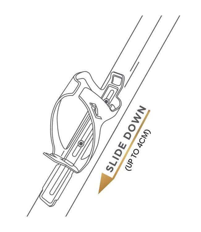 Ryder Kinetic - Height-adjustable Nylon Bottle Cage