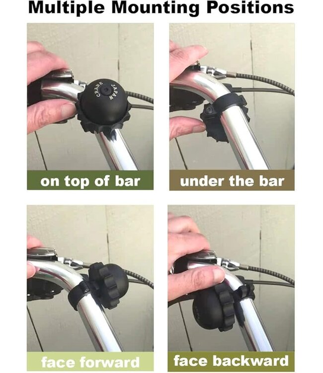 Crane E-ne Revolver Black Brass