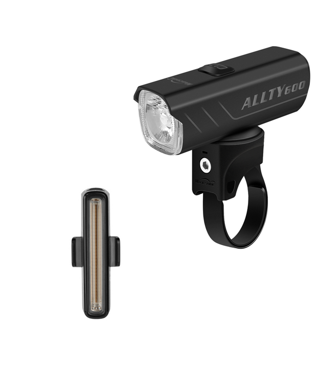 Magicshine Magicshine Light Set - Allty 600V2 & SeeMee 30V2 Combo - USB-C - IPX6