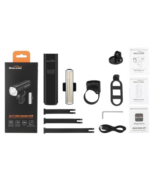 Magicshine Magicshine Light Set - Allty 800 & SeeMee 50V2 Combo - USB-C