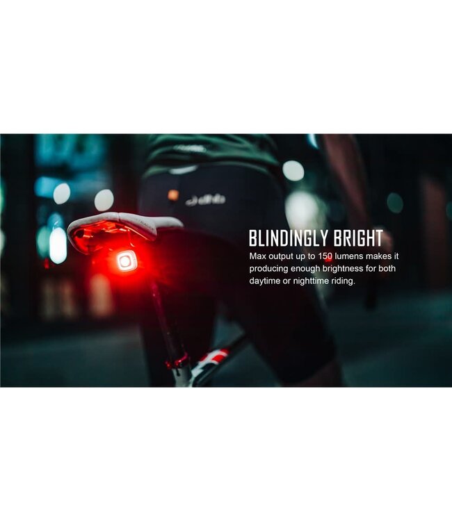 Magicshine Magicshine Rear Light - SeeMee 150 - Brake & Ambient Light Sensor - USB C Charge