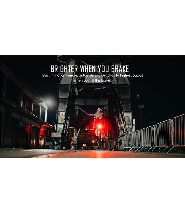 Magicshine Magicshine Rear Light - SeeMee 150 - Brake & Ambient Light Sensor - USB C Charge