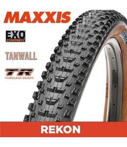 Maxxis Maxxis Tyre Rekon 29 x 2.60 Folding 60 TPI EXO TR Tanwall Fold