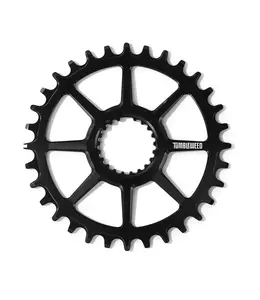 Tumbleweed Bicycle Co. Tumbleweed Wagon Wheel Chainring 32 tooth + 3mm Offset 7075 Alloy Black