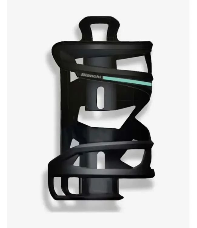 Bianchi Bianchi Bottle Cage Gral  Left Carbon CB Matte Black / Celeste