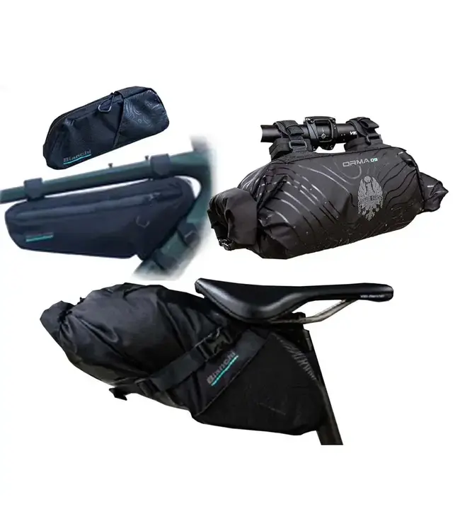 Bianchi Bianchi Kit Bags - Bikepacking Gravel Bag Set Kit bags