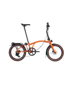 Brompton Brompton G Line Adventure Orange Medium w/ Rack Demo (NOT FOR SALE)