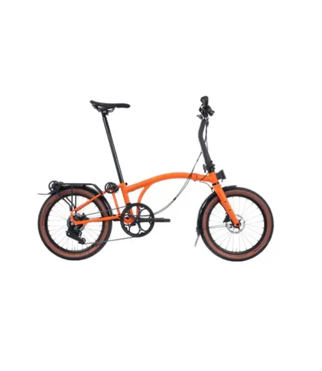Brompton Brompton G Line Adventure Orange Medium w/ Rack Demo (NOT FOR SALE)
