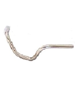 Handlebar Womens Silver 25.4m, 54cm wide, 60mm rise, Silver