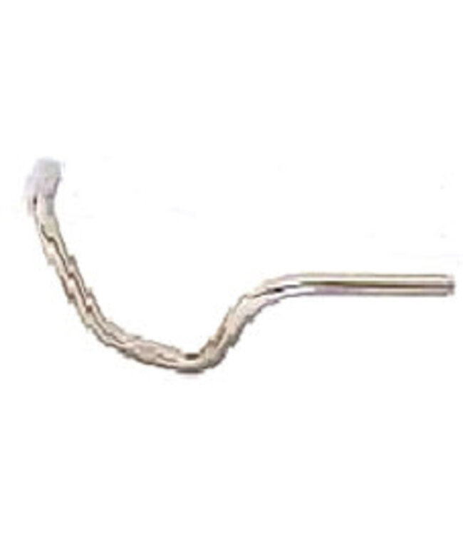 Handlebar Womens Silver 25.4m, 54cm wide, 60mm rise, Silver