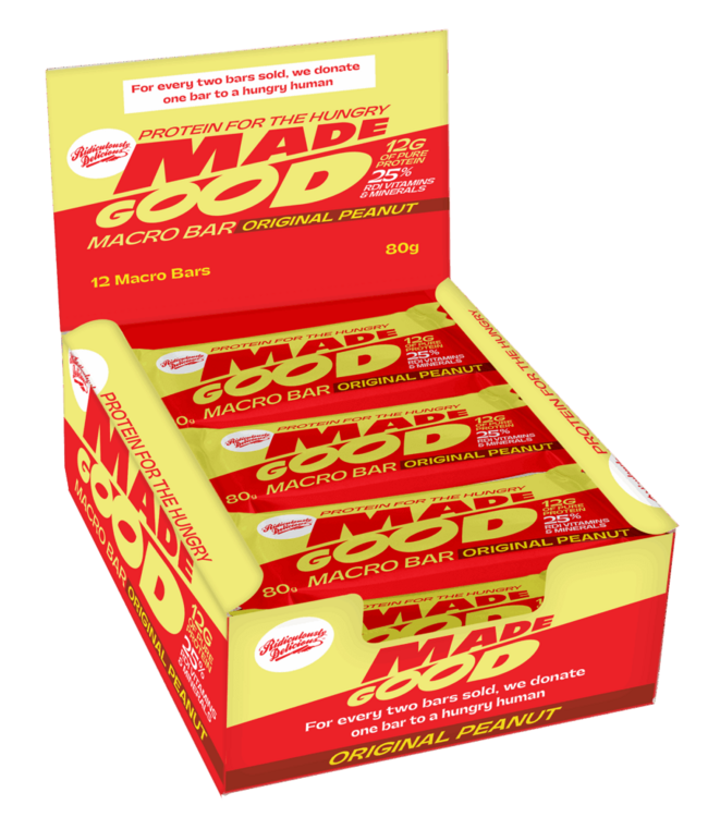 Ridiculously Delicious Ridiculously Delicious Peanut Butter Made Good Macro Bar 80g