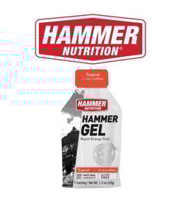 Hammer Nutrition Hammer Nutrition Gels - Tropical (33g) With 25mg Caffeine 1 Serve