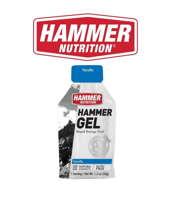 Hammer Nutrition Hammer Nutrition Gels - Vanilla (33g) 1 Serve x 24 Sachets