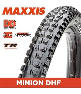 Maxxis MAXXIS Minion DHF - 29 X 2.50 WT Folding 120TPIx2 DD 3C MaxxTerra TR