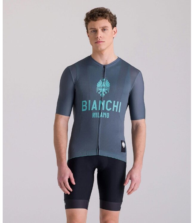 Santini Bianchi Classic Jersey Classic Fit