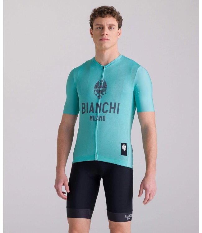 Santini Bianchi Classic Jersey Classic Fit