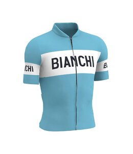 Santini Bianch Retro Jersey Classic Fit