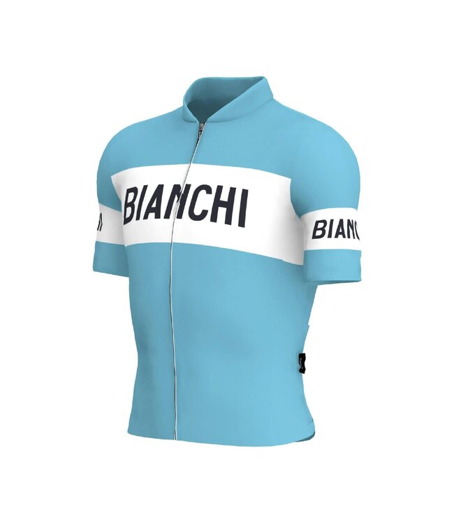 Santini Bianch Retro Jersey Classic Fit