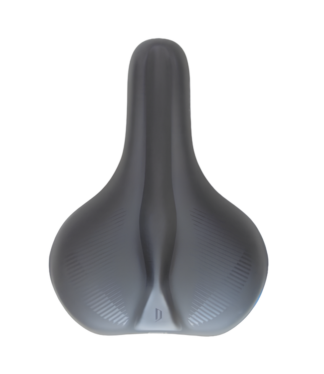 DDK DDK Saddle - City - Support Foam - Cover Semi PU - 266 x 207mm - 509g