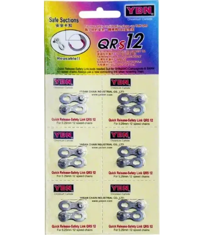 YBN Chain Connector Link 12Spd (1 pair only)
