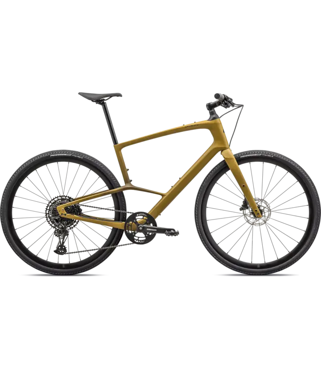 Specialized Specialized Sirrus X 5.0 Satin Harvest Gold / Harvest Gold Tint Fade / Obsidian Speckle / Satin Obsidian Reflective