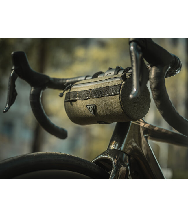 Topeak Topeak Tubular Handlebar Bag Slim Green 1.5 L