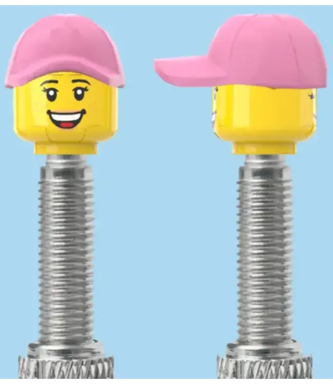 Brick Caps Brick Caps Presta Valve Pair Face Head