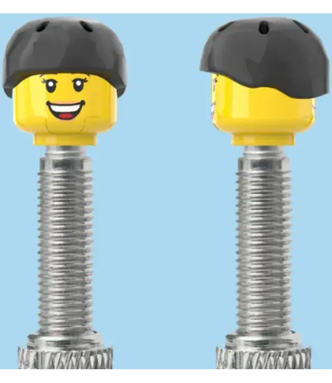 Brick Caps Brick Caps Presta Valve Pair Face Head