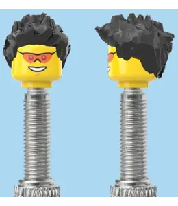 Brick Caps Brick Caps Presta Valve Pair Face Head