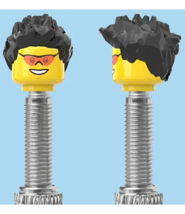 Brick Caps Brick Caps Presta Valve Pair Face Head