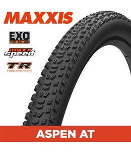 Maxxis Maxxis Mountain Tyre - ASPEN AT - 29X2.40 - MaXXSpeed / EXO / TR - Foldable 120 TPI E50