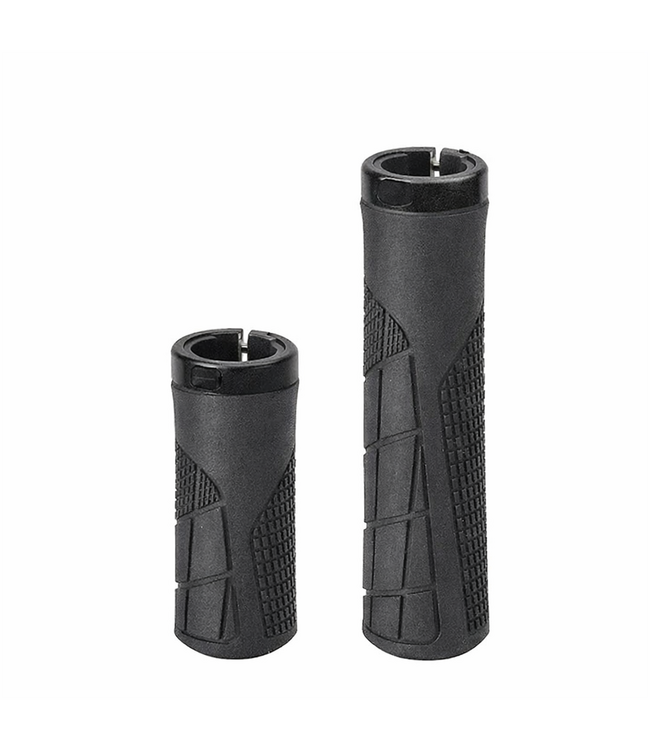 QBP QBP MTB Lock On Grips - 130mm / 90mm - Black