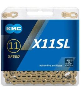 KMC Chain  X11SL 11 Speed Ti-N (Gold) 118Link
