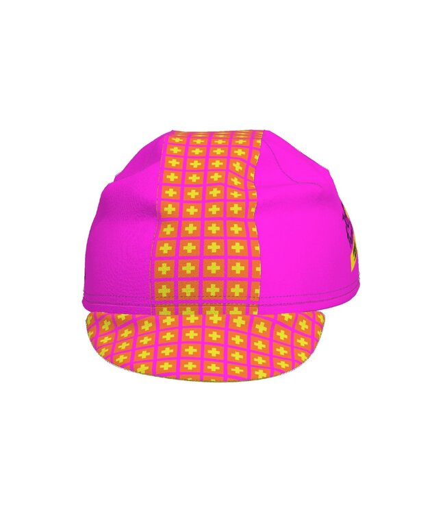 Santini Tour De France 26 Grand Depart Suisse Stage Cycling Cap Pink