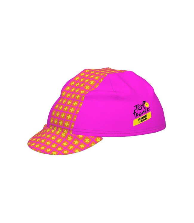Santini Tour De France 26 Grand Depart Suisse Stage Cycling Cap Pink