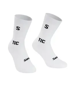 Santic Santic Socks Chery White