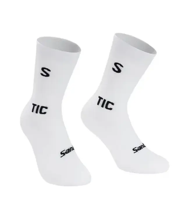 Santic Santic Socks Chery White