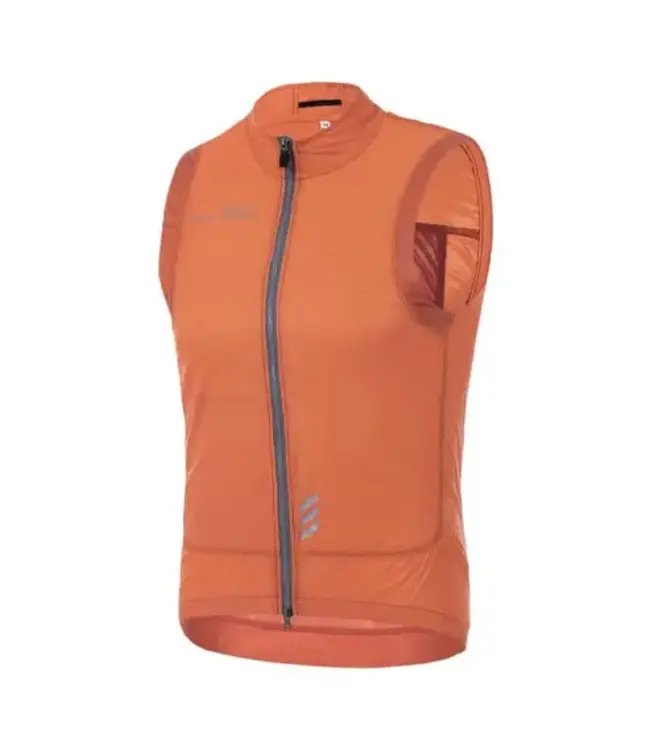 Santic Santic Vest Mario Windproof Gilet Orange