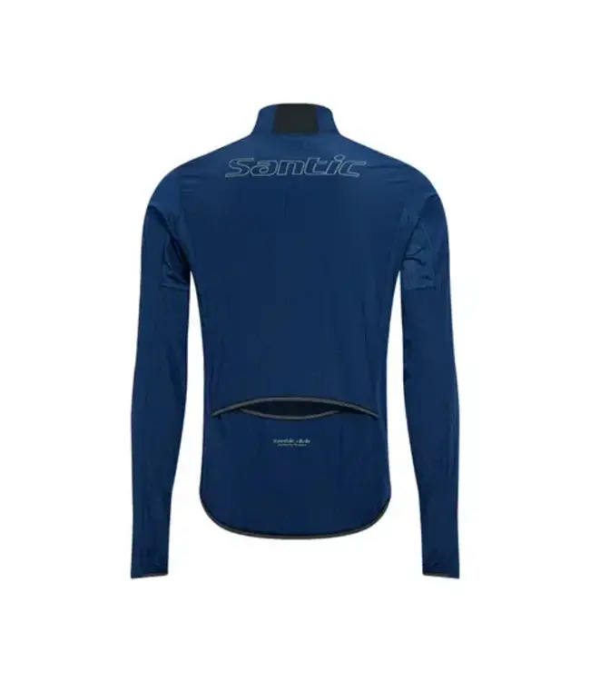 Santic Santic Siding Wind Jacket - Blue L