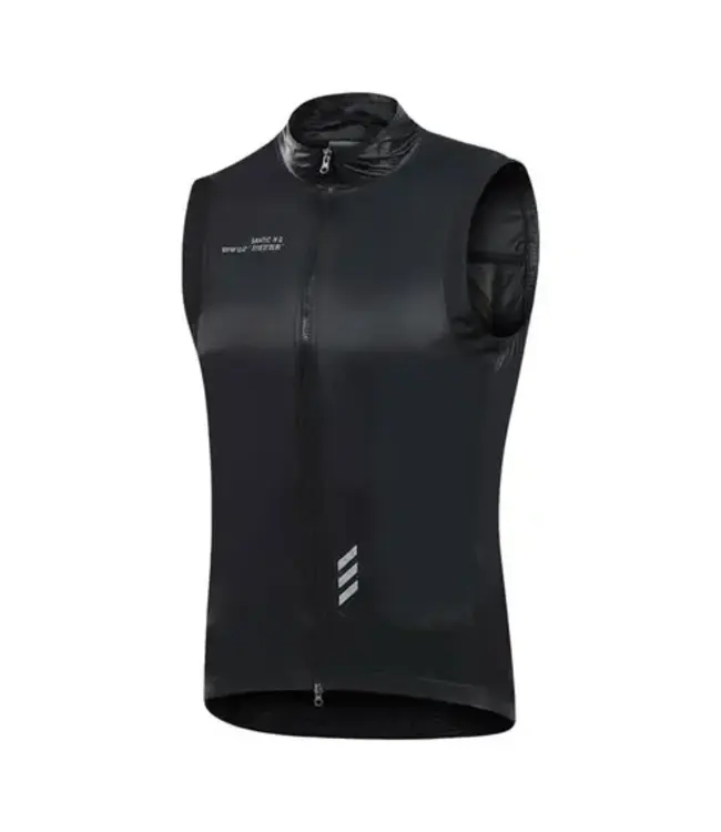 Santic Santic Mario Lightweight Wind Vest - Black