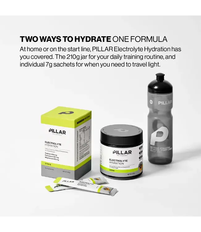 Pillar Performance Pillar Performance Electrolyte Hydration Sachet Citrus 7g Single Sachet