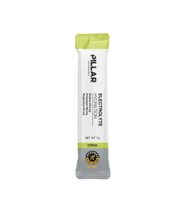 Pillar Performance Pillar Performance Electrolyte Hydration Sachet Citrus 7g Single Sachet