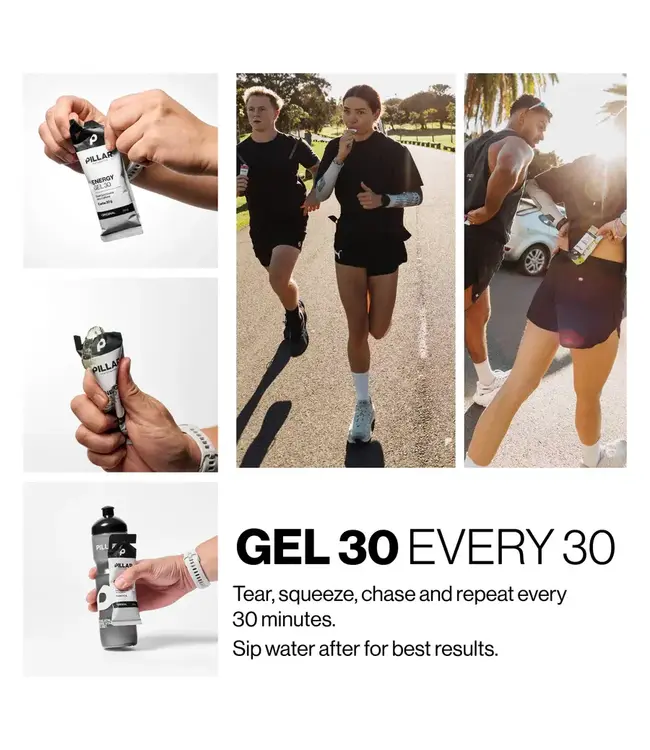 Pillar Performance Pillar Performance Energy Gel (Wild Berry, Citrus, Original (Unflavoured) Single Serve